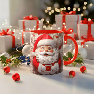 Vánoční hrnek „Veselý Santa“ – 330 ml